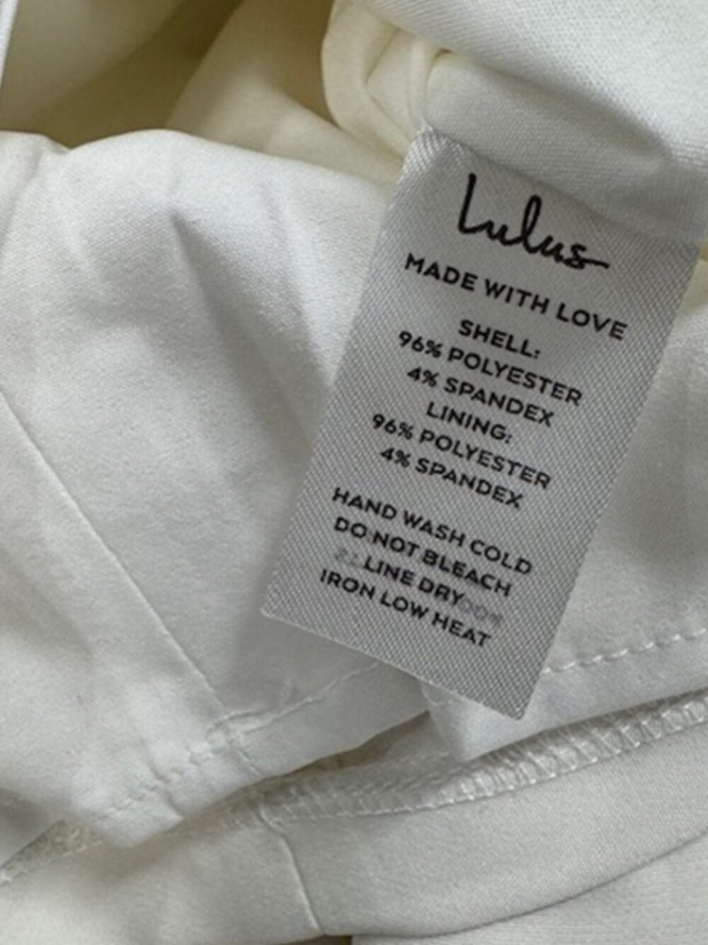 Lulus Festive Occasion White Ruched Strapless Bodycon Mini Dress NWT - Picture 7 of 8